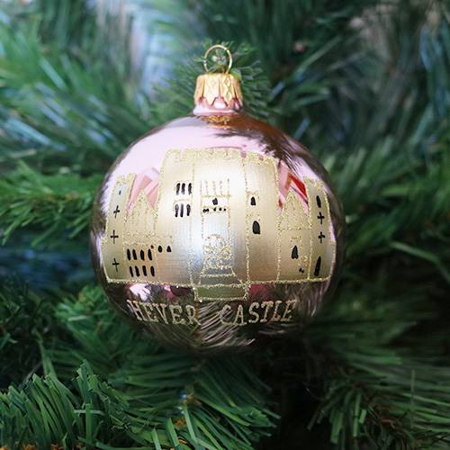 Hever Castle Bauble Pink